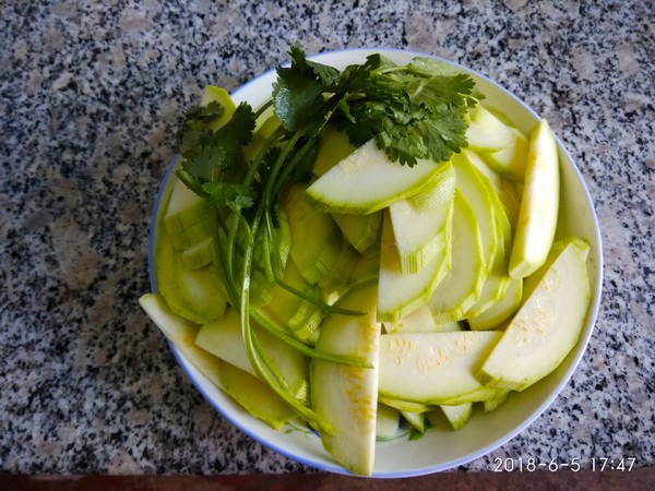 Vegetarian Fried Horned Melon recipe
