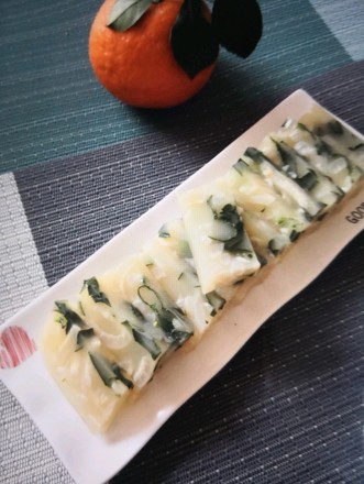 Spinach Skin Jelly
