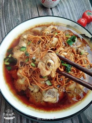Steamed Chicken with Cordyceps Flower recipe
