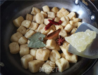 #妈妈的味# Dried Tofu in Honey Sauce recipe