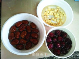 Red Peach K Red Date Stewed Lotus Seed recipe