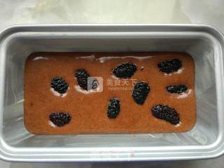 #aca烤明星大赛# Mulberry Brownie Cake recipe