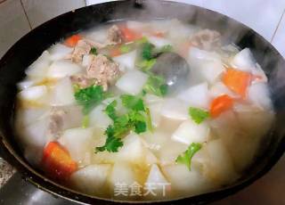 #萝卜# Ribs Stewed with Radish recipe
