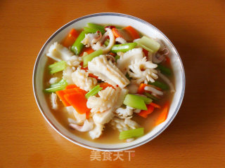 <taiwanese Cuisine> Stir-fried Flower Sticks (cuttlefish) recipe