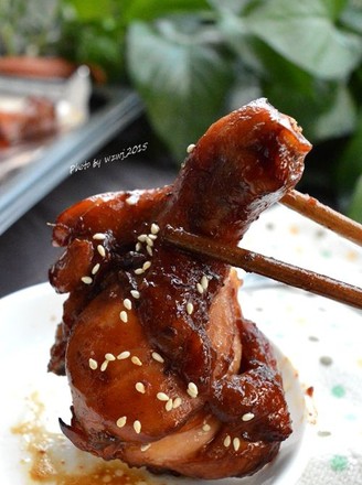 Roasted Chicken Drumsticks with Char Siew Sauce recipe