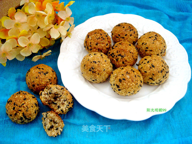 Walnut Sesame Balls recipe