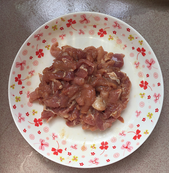 Fried Lean Pork with Aberdeen Ginger recipe