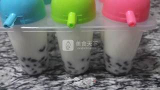 Yogurt Honey Bean Popsicles recipe