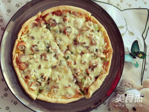 Shrimp Pizza recipe