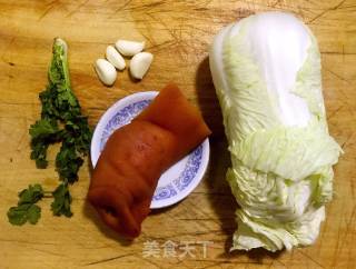 #凉饭菜#bai Caitou Meat recipe