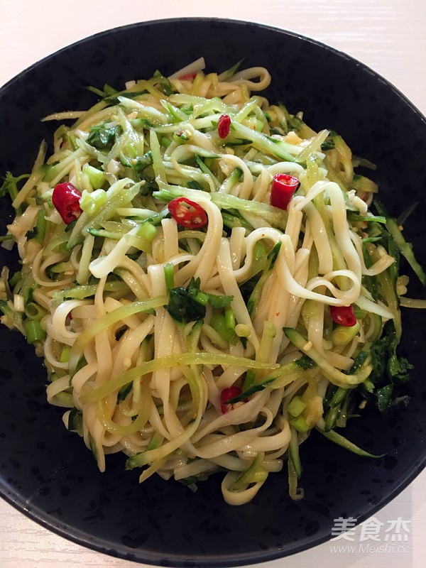 Super Simple and Appetizing Cold Noodles recipe