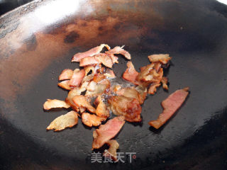 Stir-fried Bacon with Spring Bamboo Shoots recipe
