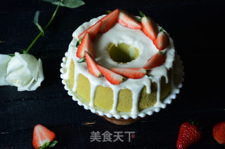 #the 4th Baking Contest and is Love to Eat Festival #spinach Chiffon recipe