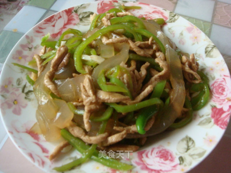 Stir-fried Pork with Hot Peppers recipe