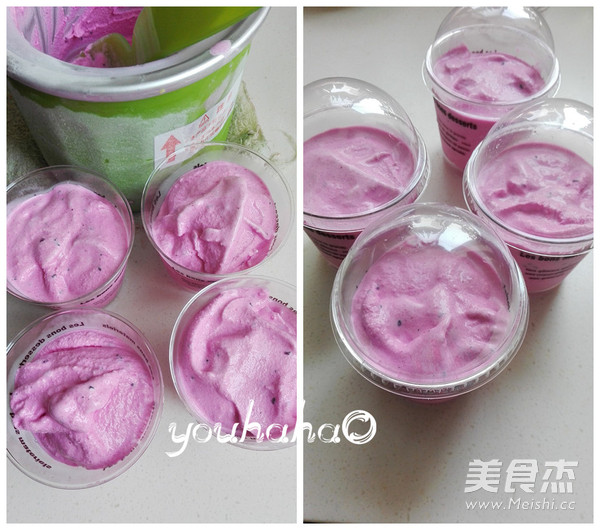 Red Heart Pitaya Ice Cream recipe