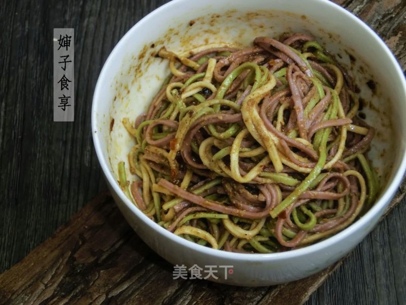Summer Standard Cold Noodles with Sesame Sauce recipe