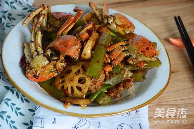 Spicy Hairy Crab recipe