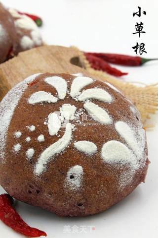 Milk Black Rice Noodle Cranberry Bun recipe