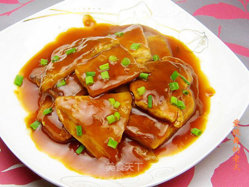 Dried Tofu in Tomato Sauce recipe
