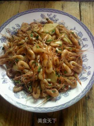 Fried River Prawns recipe