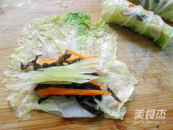 Steamed Cabbage Rolls recipe