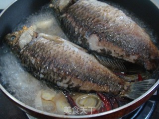 Dry Roasted Crucian Carp recipe