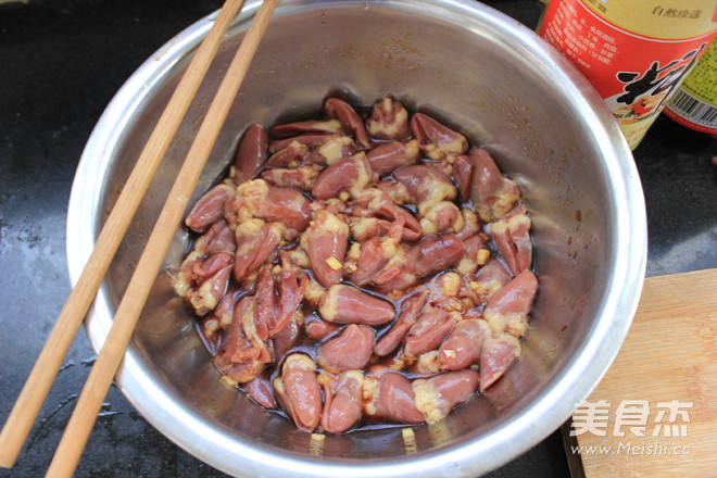 Grilled Chicken Heart recipe