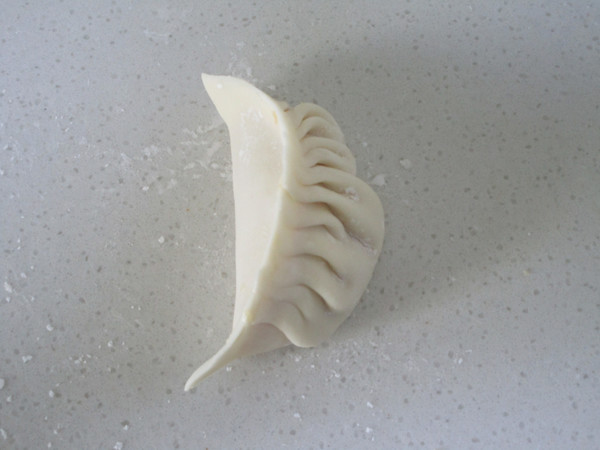 Fresh Bamboo Shoots and Pork Dumplings recipe