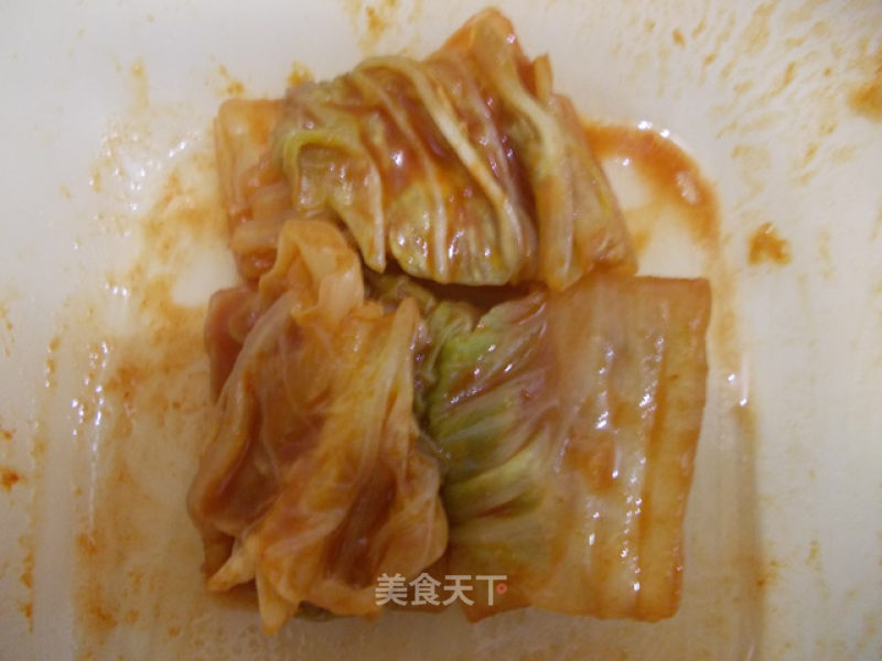 Homemade Spicy Cabbage recipe