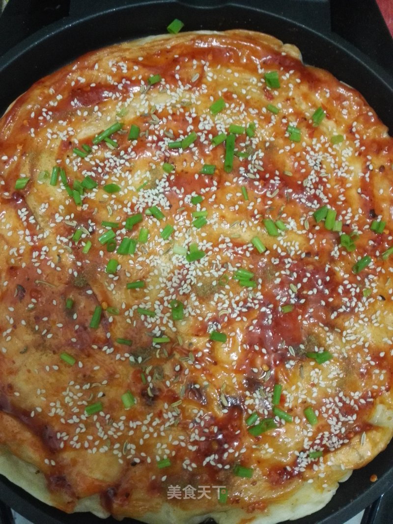 Spicy Sauce Pancake recipe