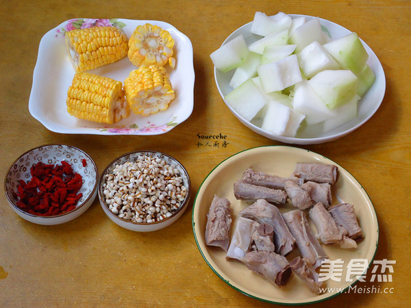 Winter Melon Pork Ribs Soup recipe