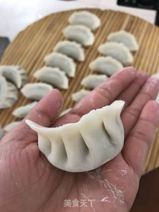 String Bean Pork Dumplings recipe