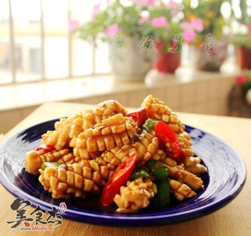 Sauce Fried Squid recipe