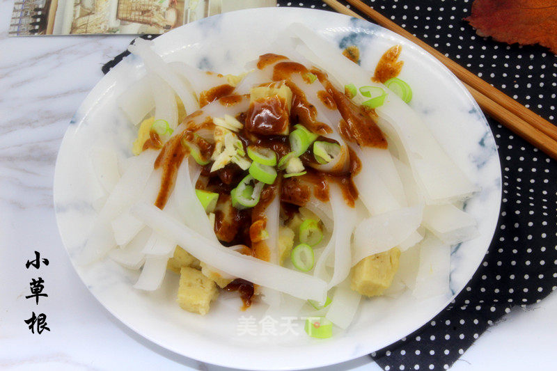 Making of Liangpi recipe