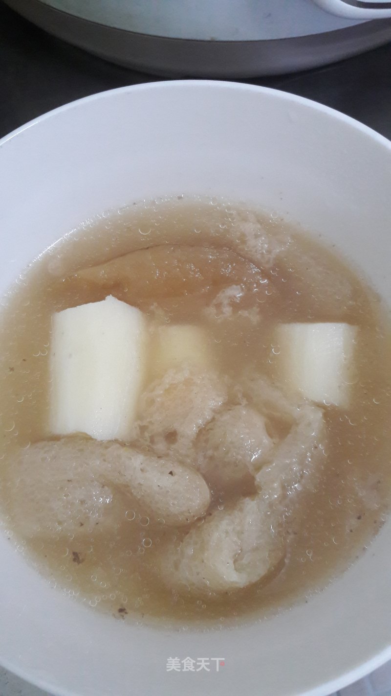 Apple and Yam Pork Bone Soup recipe