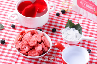 Strawberry Stew with Rose Rock Sugar recipe