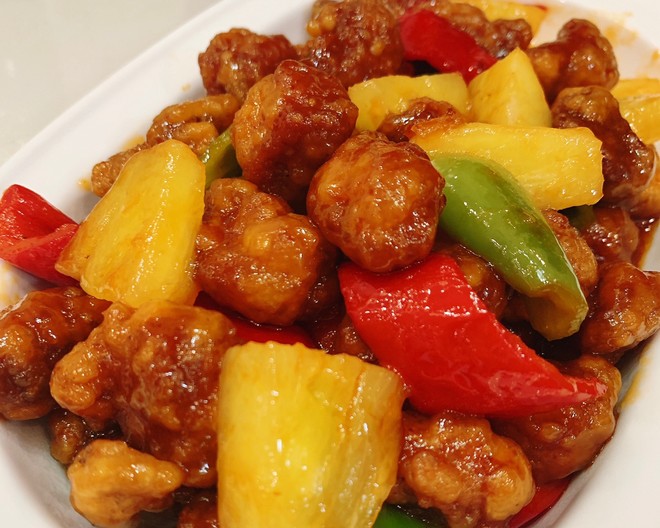 🍍sweet and Sour Pineapple Sweet and Sour Pork recipe