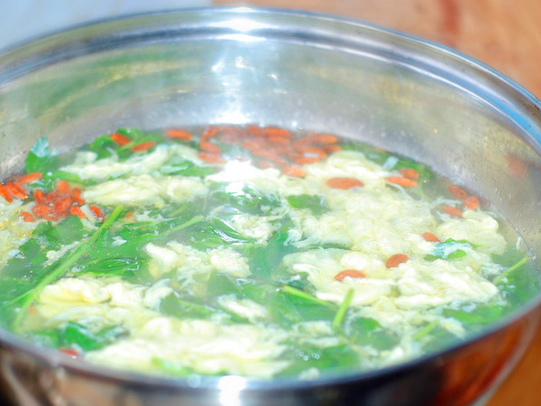 Wolfberry Bud Egg Flower Soup recipe