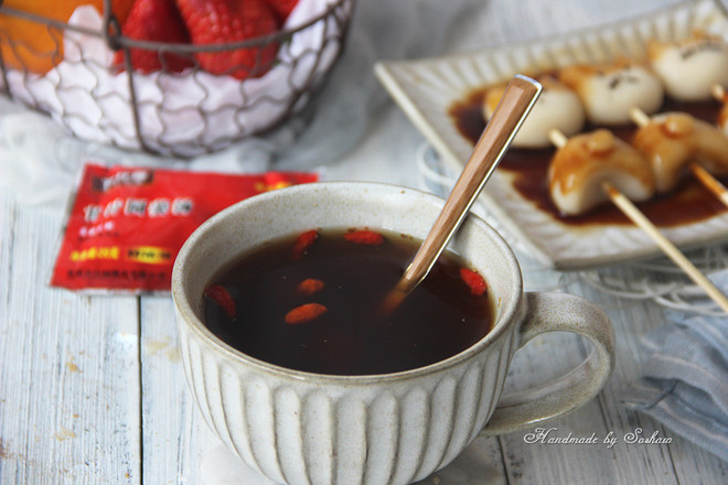 Longan, Wolfberry and Ginger Soup (simple Version) recipe