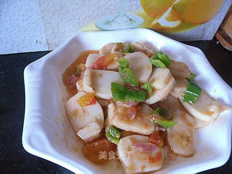 Tomato Braised Rice Cake recipe