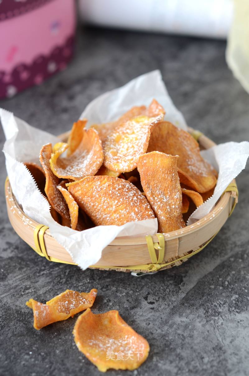 Fried Sweet Potato Chips recipe