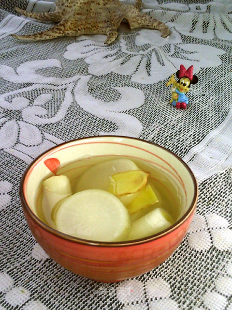 Radish and Scallion Soup recipe