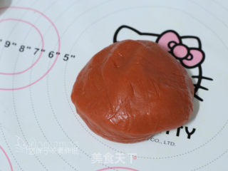 Watermelon Peach Mountain Skin Mooncake recipe