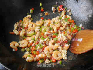 Seafood Fried Rice with Shacha Sauce recipe