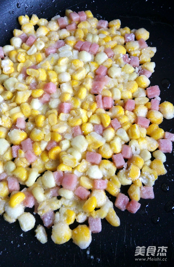 Chaoshan Corn and Ham Baked recipe