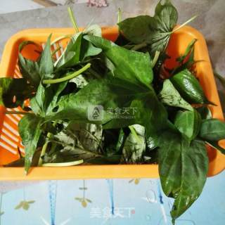 Cold Sweet Potato Leaves recipe