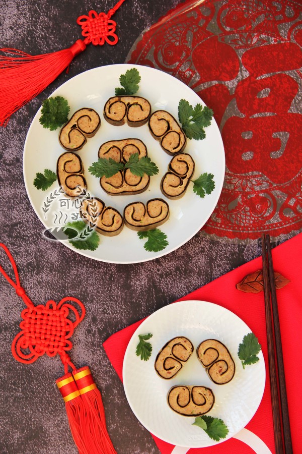 Auspicious Ruyi Rolls---a Lucky Head on The Spring Festival Table recipe