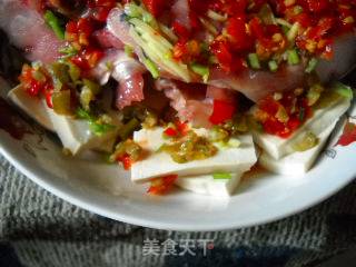 Chopped Pepper Fish Head Tofu recipe