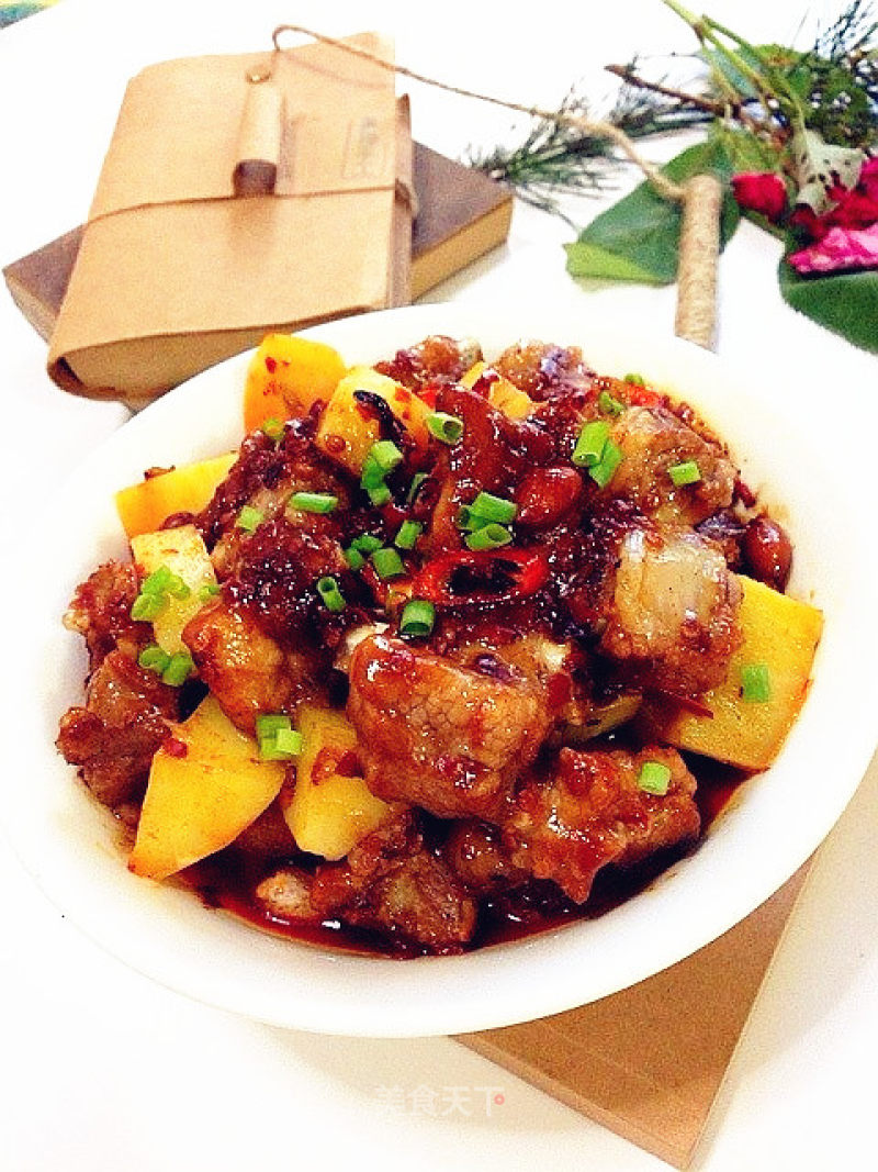 Steamed Pork Ribs with Sauce recipe