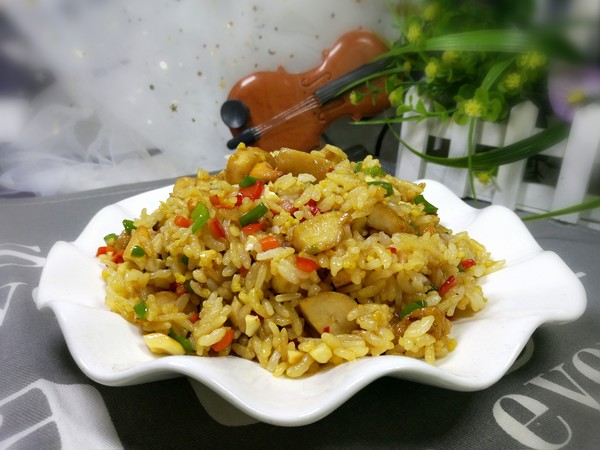 Chicken Breast Fried Rice recipe